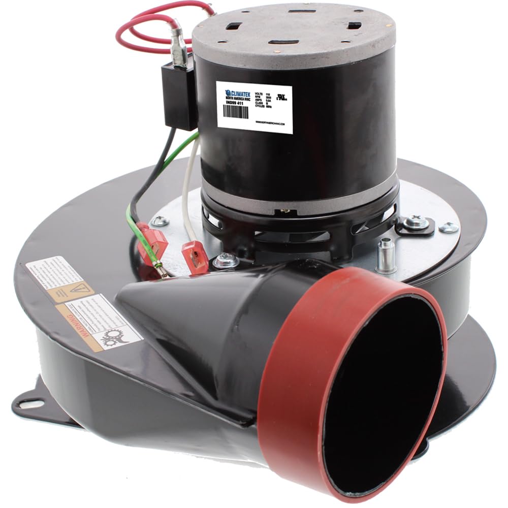 ClimaTek Upgraded Furnace Draft Inducer Motor Fits Rheem Ruud Weather King 70-101087-01 70-101087-81