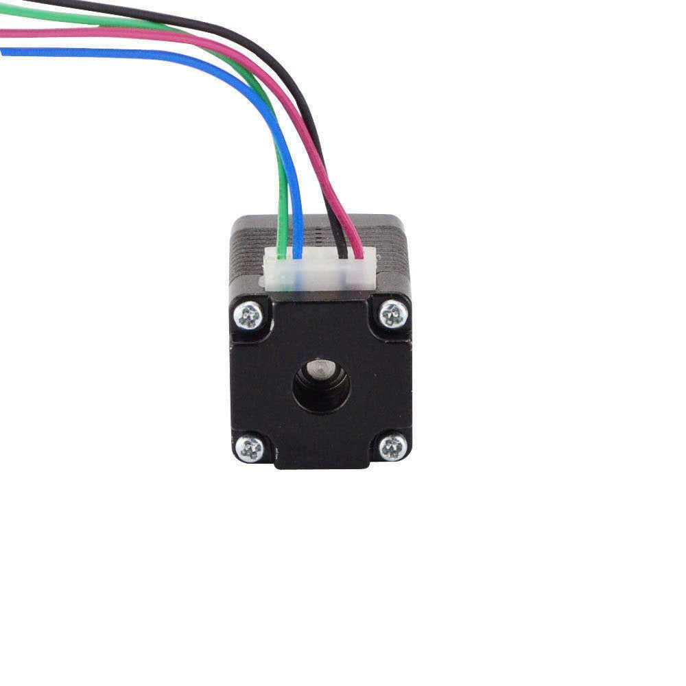 STEPPERONLINE Nema 8 Bipolar Smallest Stepper Motor 1.6Ncm/2.3oz.in 1.8deg 28mm 0.2A 4 Leads