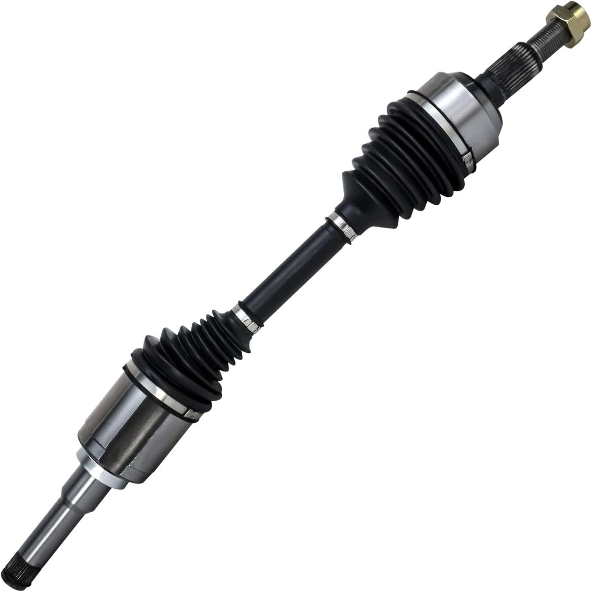 Detroit Axle - 2.4L Front 2pc CV Axles for 10-17 Chevy Equinox GMC Terrain