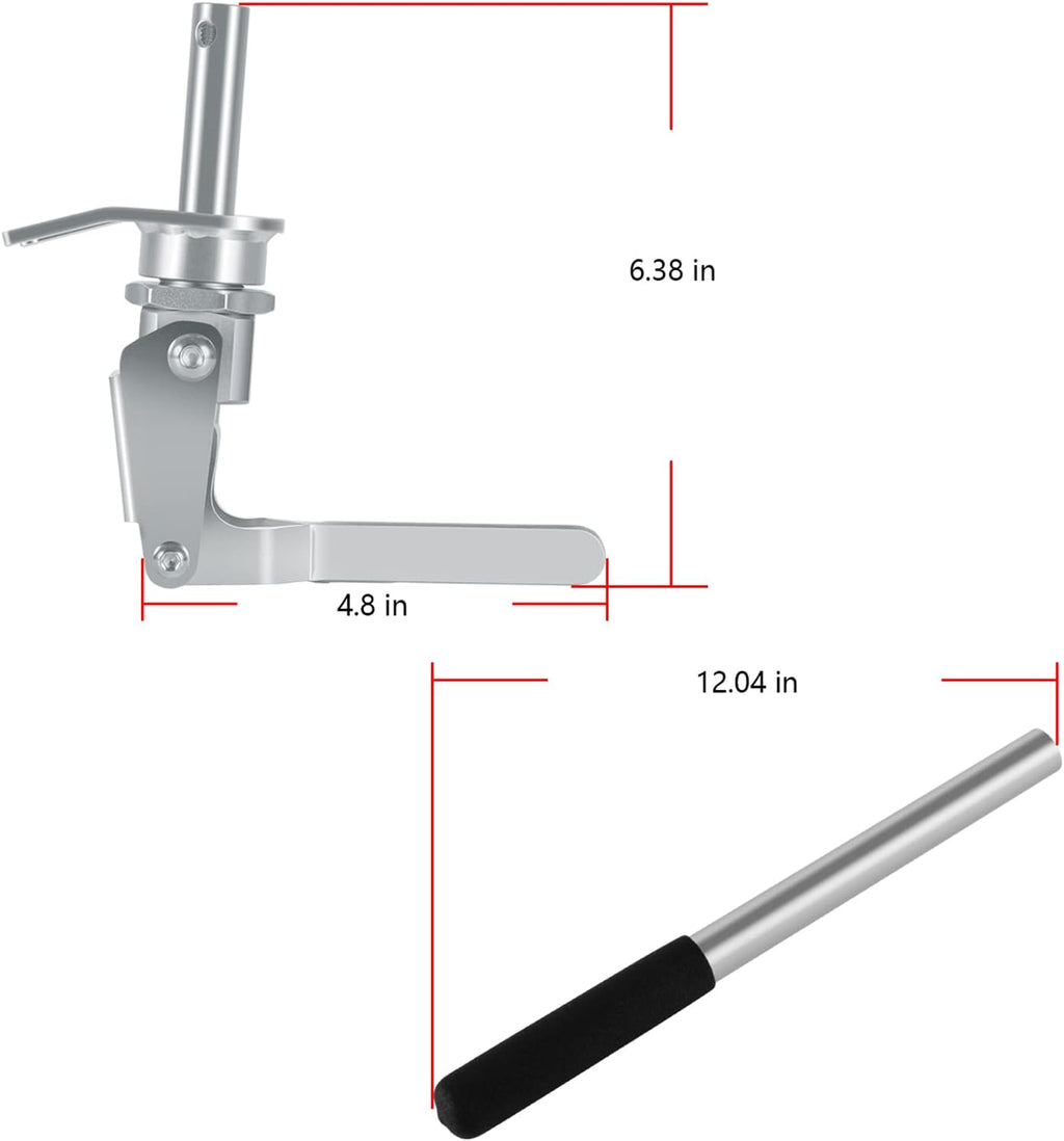66784 Stud Mount Valve Spring Compressor Removal Tool Remove & Install Valve Springs & Retainers Fit For All 3/8'' &