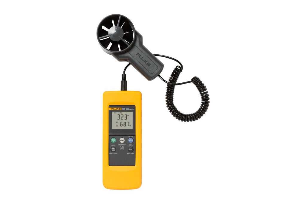 Fluke 925 Digital Propeller Anemometer Air Flow Measurement