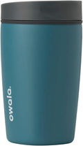 SmoothSip Slider Insulated Stainless Steel Coffee Tumbler, Reusable Iced Coffee Cup, Hot Coffee Travel Mug, BPA Free