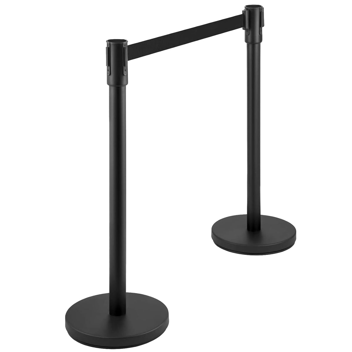 Crowd Control Barriers, Stanchions with Retractable Belts 6.5Ft