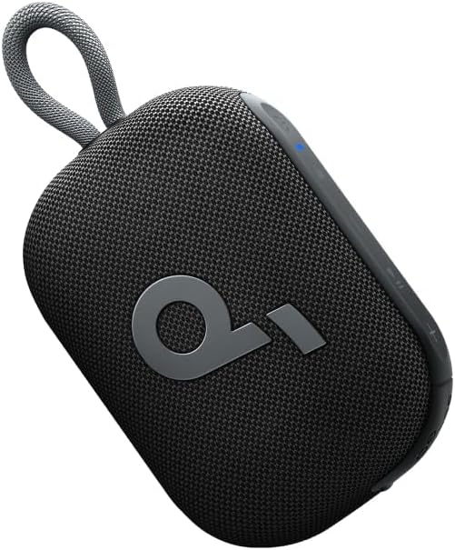 Select 4 Go Bluetooth Shower Speaker by Anker, IP67 Waterproof/Dustproof, Ultra-Portable Bluetooth Speaker, 20H
