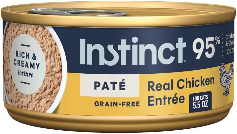 Original Pate Wet Cat Food, Grain Free Recipe - Real Chicken, 5.5 oz. Cans (Pack of 12)