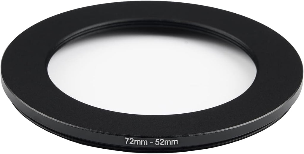 77mm to 52mm Step Down Ring Filter Adapter Applicable to All Brands of UV ND CPL Filter (77mm-52mm)