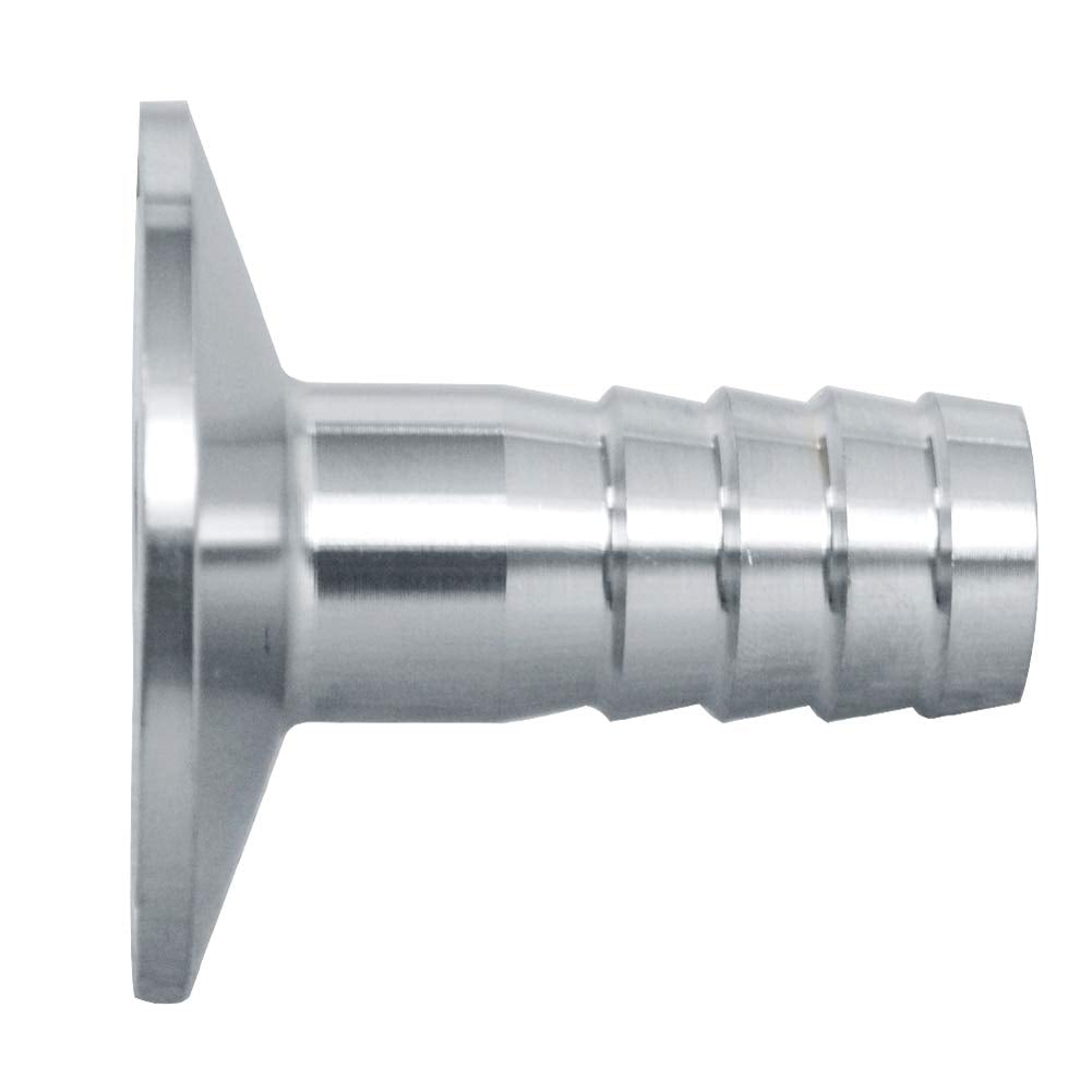 Beduan 1.5 Tri Clamp to 3/8 Barb Fitting Stainless Sanitary Brewing 2PCS