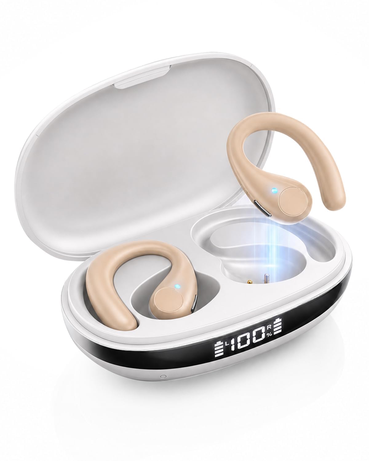 Bluetooth Hearing Aids for Seniors Rechargeable with Noise Cancelling