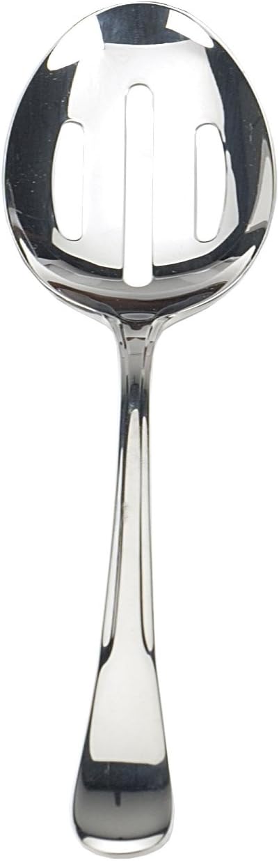 Endurance Flatware Collection Stainless Steel, Dishwasher Safe, Slotted Serving Spoon