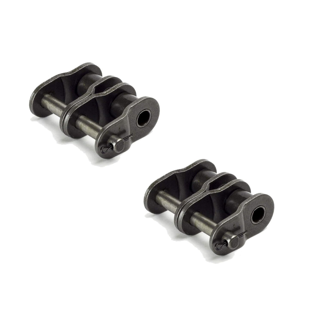 Jeremywell 100-2 Double Strand Roller Chain Offset Link (2 Pieces)
