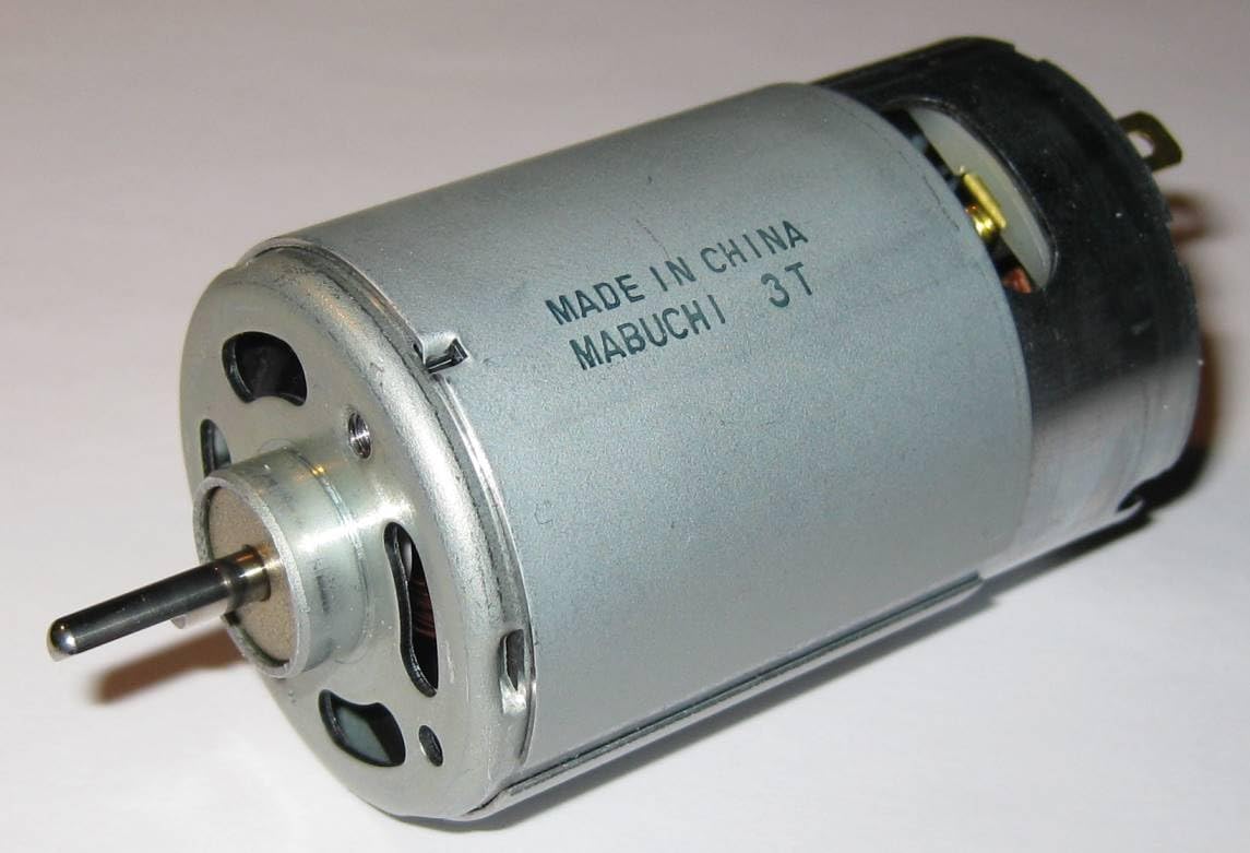 #US 555 12V DC Motor - Printer/Portable Drill/Robotics Hobby Motor