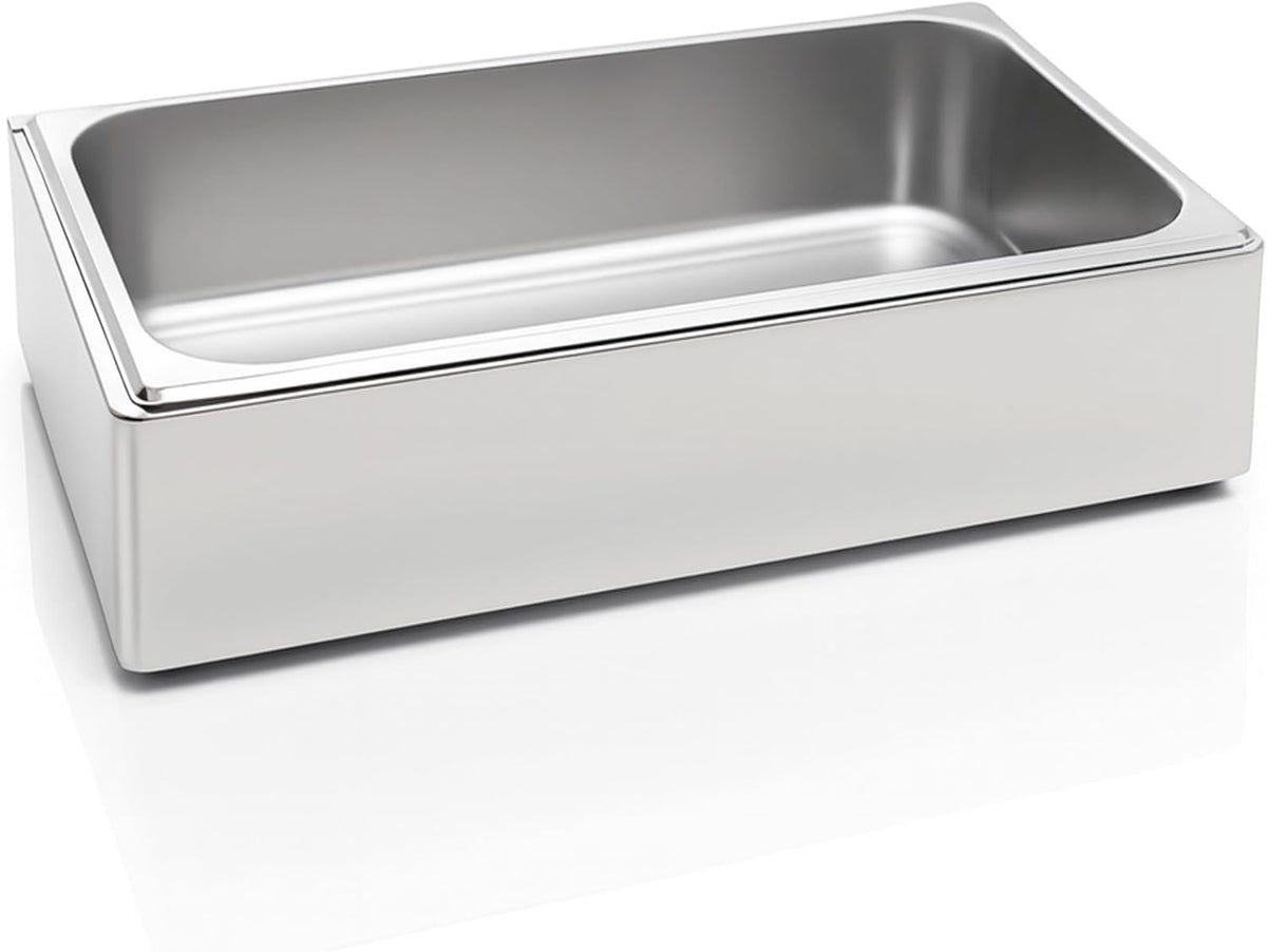 Large Ice Bin with Removable Stainless Steeltray for Party Buffet Drinks