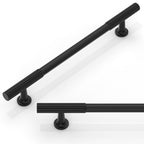 10 Pack Matte Black Cabinet Pulls 6.3 Inch(160mm) Kitchen Cabinet Handles Cabinet Hardware for Drawer Pulls