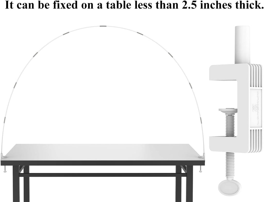 12ft White Table Balloon Arch Kit, Balloon Arch Stand Frame for Birthday Party Wedding and Graduation Decorations
