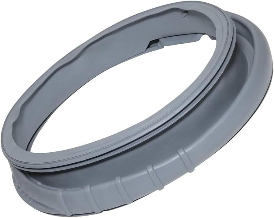 DC64-00802B Washer Door Boot Seal Gasket – Compatible Replacement for Samsung Front Load Washers WF220ANW/XAA, WF338AAB/XAA, WF339AAW/XAA, WF361BVBEWR/A1, Replaces PS4210921, AP4342944, 2071562