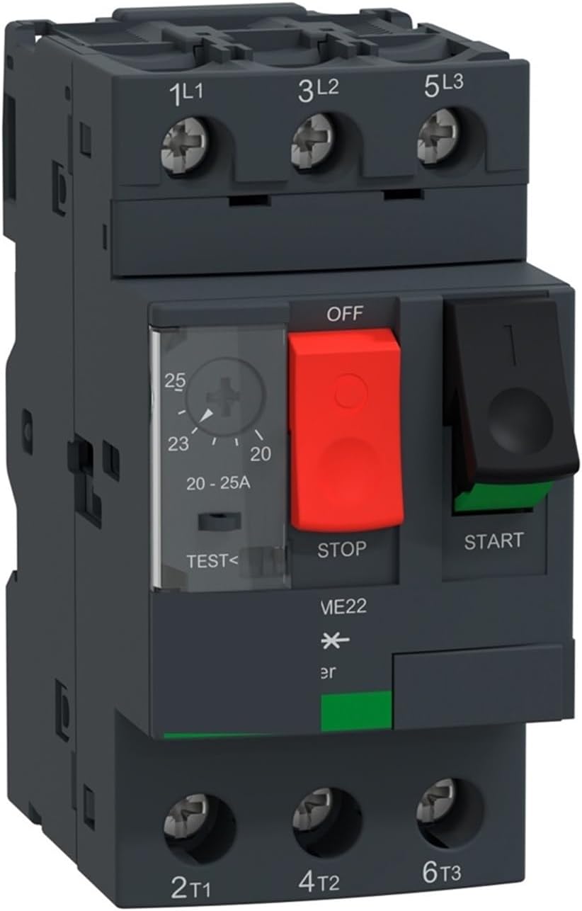 GV2ME22 3P 20-25A Thermal Magnetic Screw clamp terminals Motor Circuit Breaker