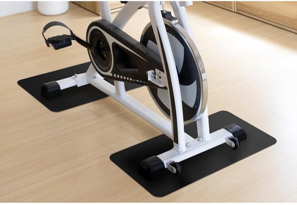 Treadmill Mat, 2 Pack Exercise Equipment Mat with Noise Reducing Foam, Gym Protective Mat for Exercise Bike, Rowing