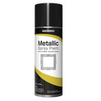 Metallic Spray Paint, Silver - Fast-Drying Finish for DIY Crafts, Models, Furnitures & Home Decor, Covers Plastic