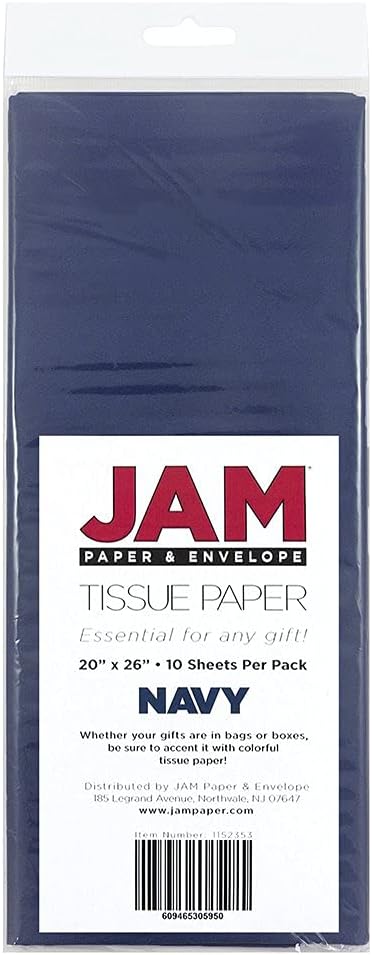Tissue Paper - Navy Blue - 10 Sheets/Pack