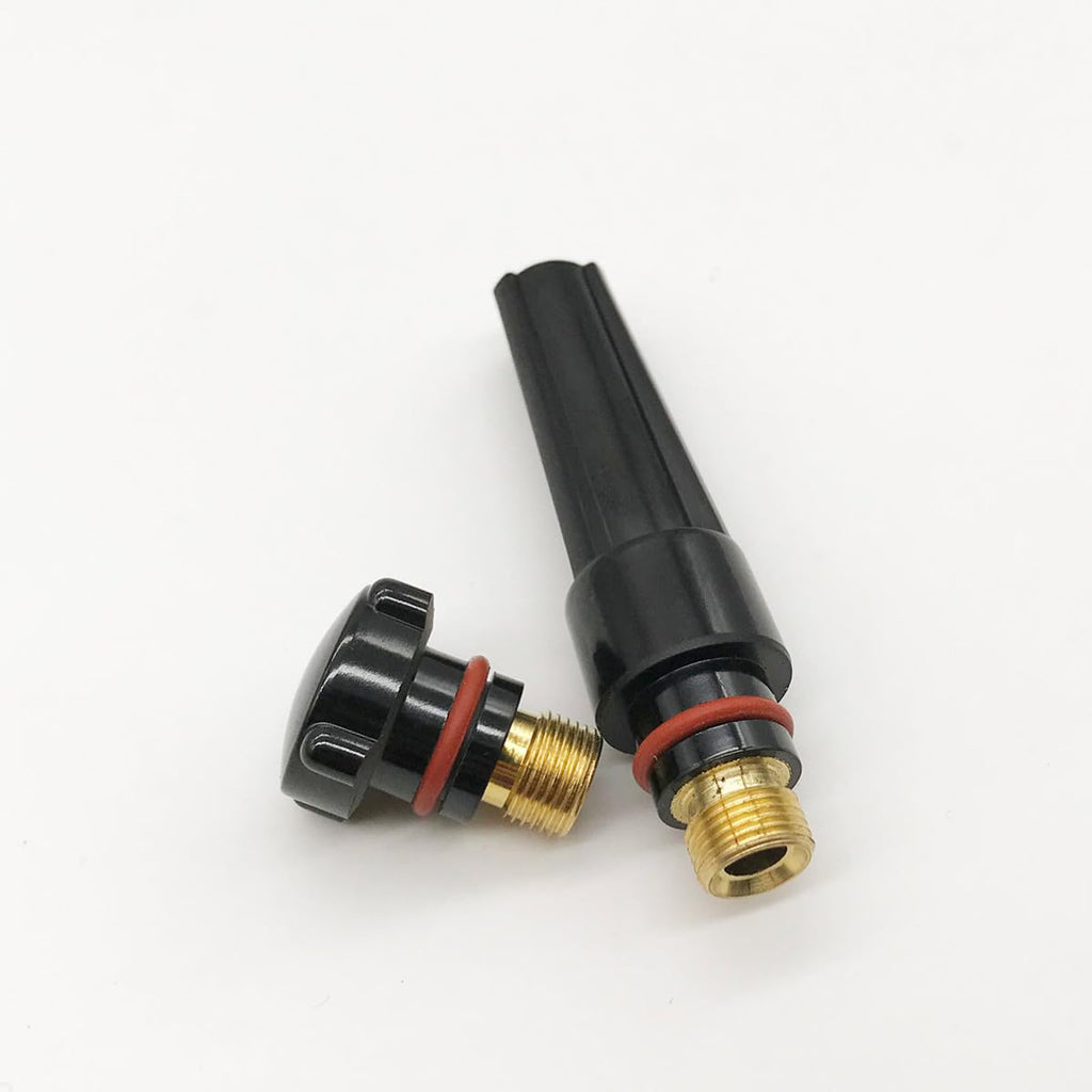Tig Welding Torch Kit Black Metal for 17 18 26 Torches 3pcs