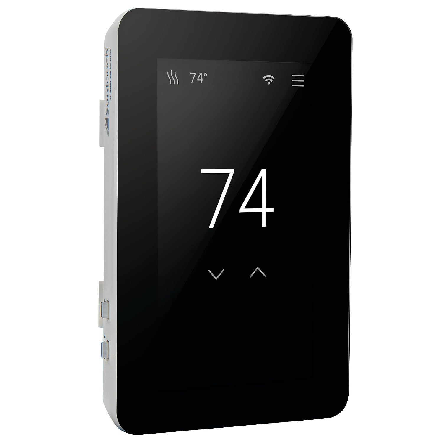 SunStat CommandPlus Touchscreen Programmable Smart Wi-Fi Thermostat for Electric Floor Heating Systems, 4.3" Screen