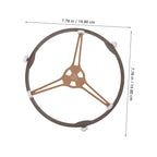 Turntable Roller Ring Support Wheels, Iron Plate Holder Replacement