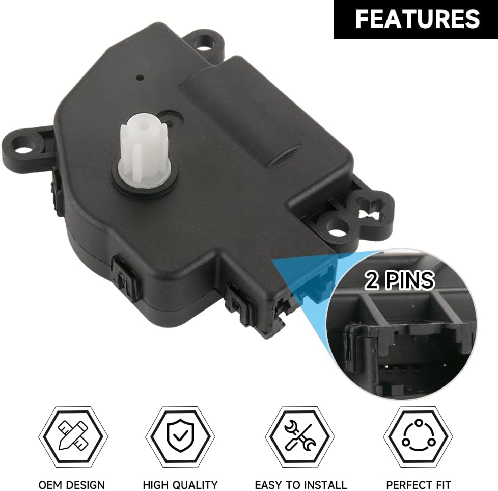 HVAC Blend Door Actuator for Dodge Ram 1500 2500 3500
