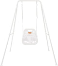Toddler Swing with Foldable Metal Stand for Toddlers Aged 1~10 Years, 3-in-1 Baby Swing Set with 4 Sandbags for