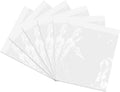 4.5" x 5.5" Clear Adhesive Top Loading Packing List/Shipping Label Envelopes (200 Pack)