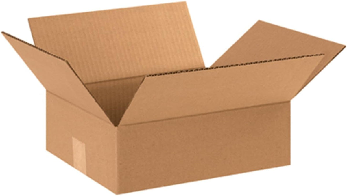 Corrugated Mailer Shipping Box 12x10x4 Cardboard Packing Box - 50 Pack