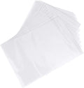 9.5x13.4" Clear Packing List Envelope, 50 Pack Plastic Waterproof Enclosed Self-Adhesive Side Loading Mailing Invoice