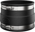 Fernco 4 In. PVC Corrugated Adapter - 1 Each