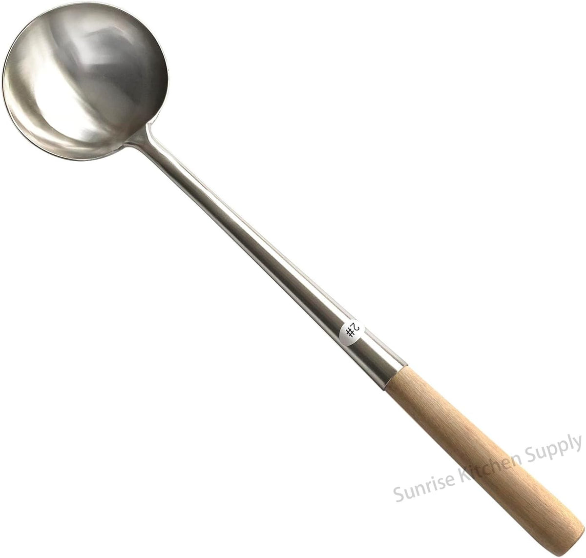 Kitchen Supply Commercial Grade Wok Ladle 18" (#2)