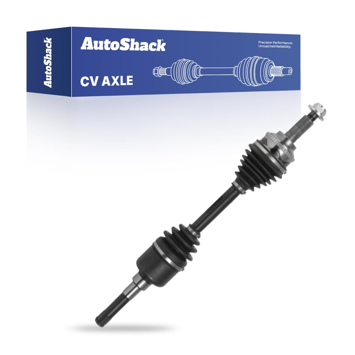 AutoShack Front CV Axle Shaft Assembly, Driver Side, 1pc