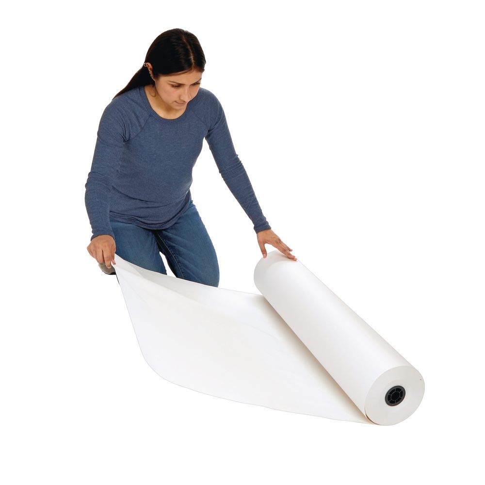 White Butcher Paper Roll, 36" x 1000', 40 lb