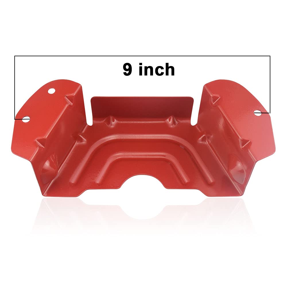 SnowBear 2-Pack Red Deck Belt Cover 42/46" 783-06424A-0638 Compatible with MTD, Troy Bilt, Cub Cadet, Columbia, Craftsman Lawn Mower Machines 783-06424A 13AJ771S004 (2010) 13AM77LS058