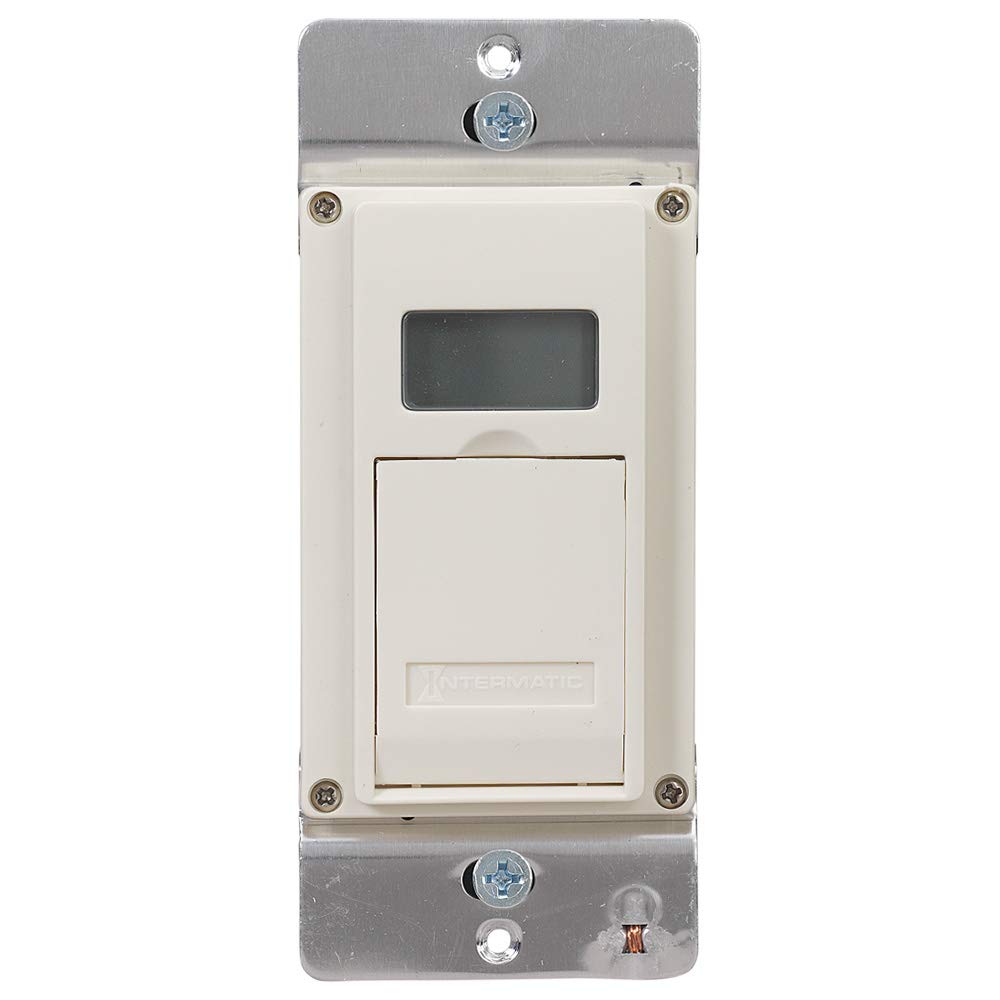 Intermatic EJ600A Electronic Timer, Almond