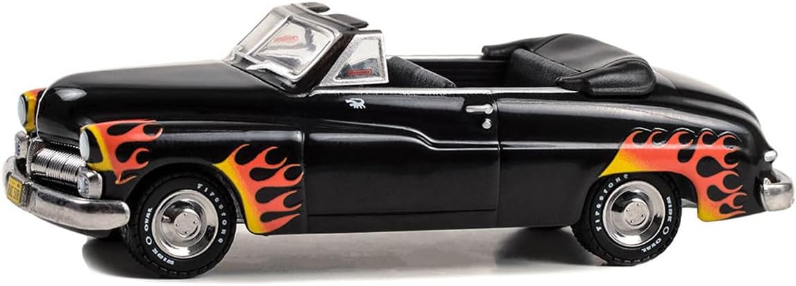 Collectibles 62010-B Hollywood Series - 1:64 Scale Diecast Model - Grease Greased Lightnin' 1949 Mercury Convertible
