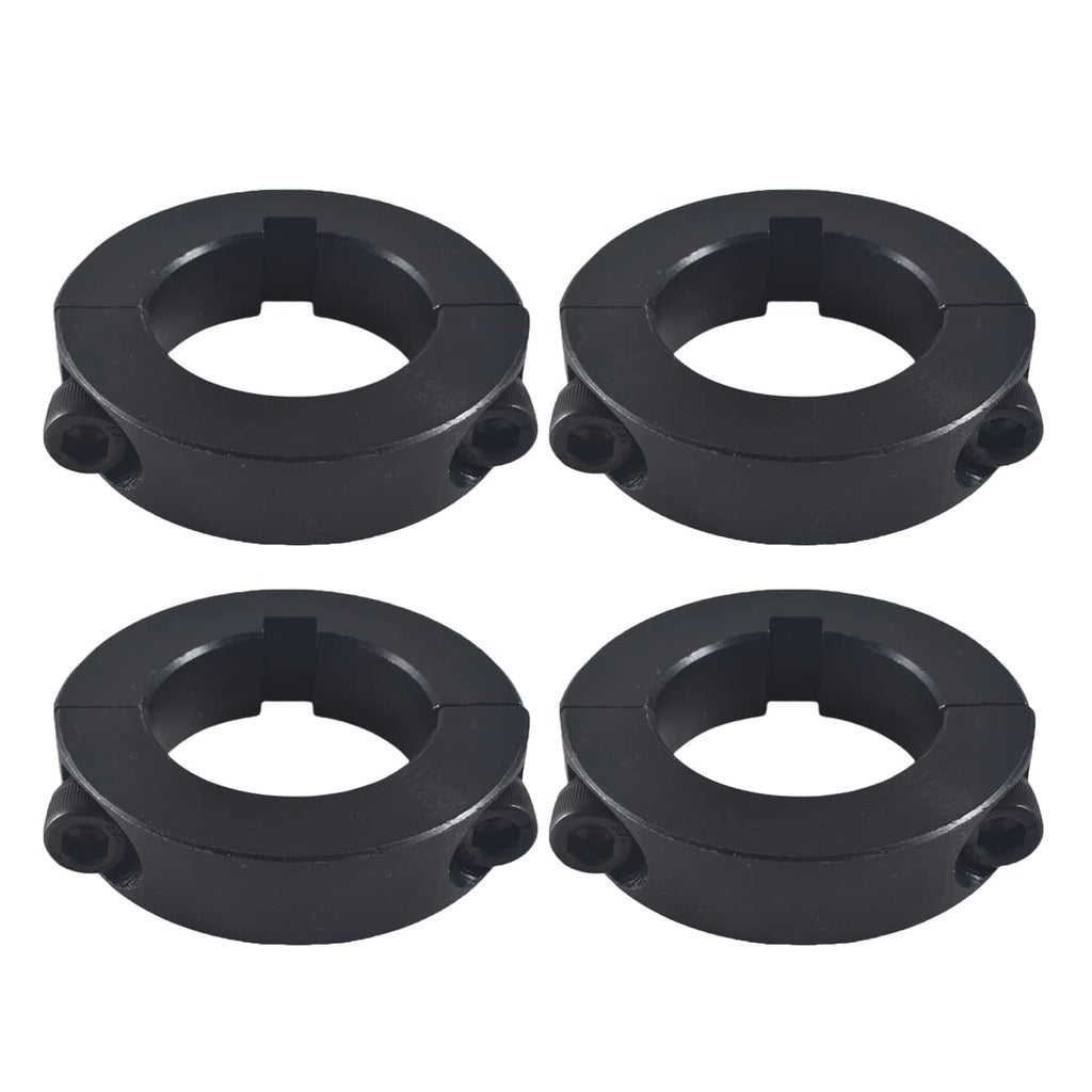 SJVLXHI 4 x 1-1/4" Lock Collar,Go Kart Axle Sprocket Hub Bearing Clamps
