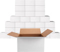 9x7x5 Shipping Boxes Set of 30, White Corrugated Cardboard Box for Mailing Business Packaging