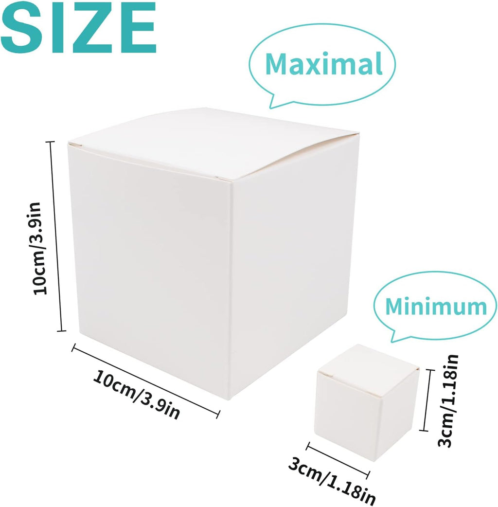 Nesting Gift Boxes Prank Gift Box Surprise Birthday Box White Small Square Paper Boxes Box Inside A Box Gift Set Gift