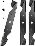 Z254F 54 inch Lawn Mower Blades with 5 Point Star Shape, Mulching Blades Compatible with Husqvarna Z254 MZ54 RZ5424