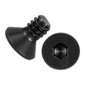 Kozelo 10Pcs #6-32x1/4 Flat Head Socket Cap Screw Countersunk Bolt
