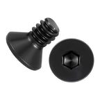 Kozelo 10Pcs #6-32x1/4 Flat Head Socket Cap Screw Countersunk Bolt