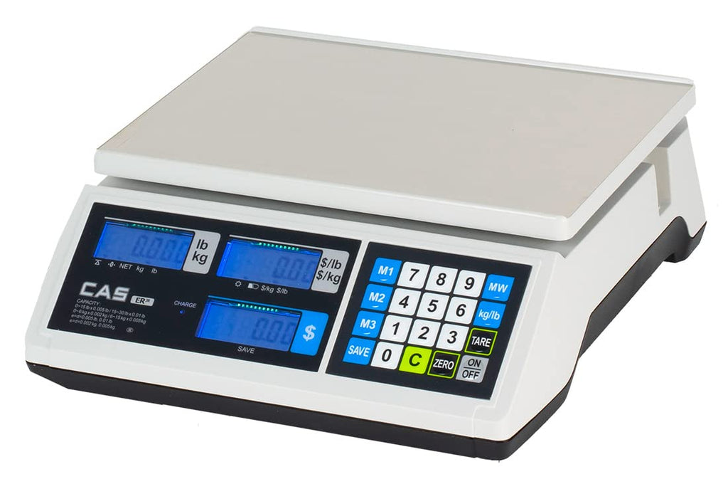 ERJR-30L Electronic Price Computing Scale - Dual Range (30lb)