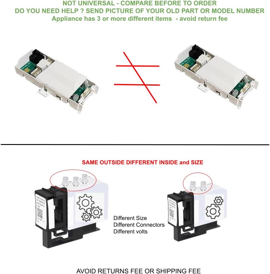 WD21X24899 Dishwasher Control Board Replacement for GE, Hotpoint, Whirlpool, Amana - Replaces CKDX24899X