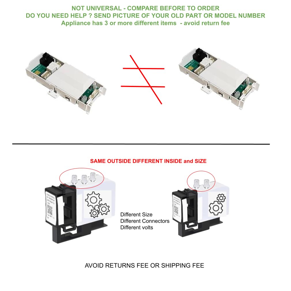 809069220 compatible with Kenmore, Frigidaire, Electrolux Refrigerator Evaporator Fan Motor fits old number # 809069220