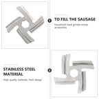 MAGICLULU Meat Grinder Blades Stainless Steel Replacement Blades