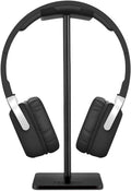 Headphone Stand Headset Holder Earphone Stand | Aluminum Supporting Bar Flexible Headrest ABS Solid Base for All