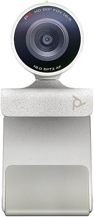 Poly Studio P5 Professional Webcam (Plantronics) - 1080p HD Laptop Camera for Video Conference & Distance Learning